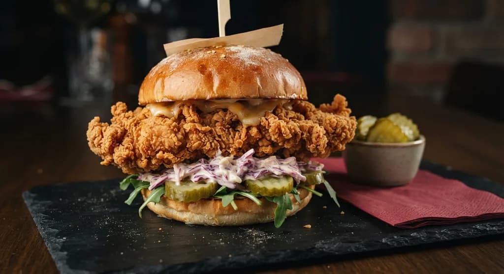 Çıtır Tavuk Burger
